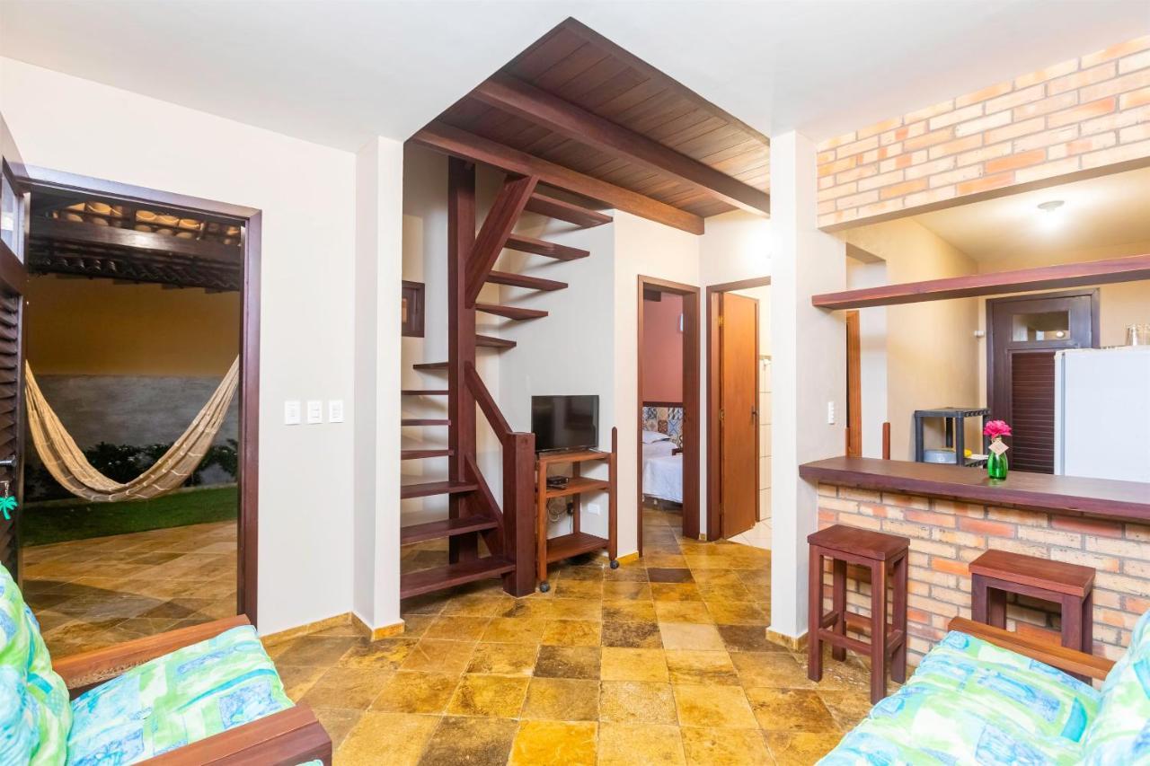 Sombra Do Coqueiro Villas - 150M Da Praia ルイース・コヘイア エクステリア 写真